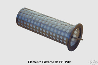 Elemento Filtrante de PP + PRFV