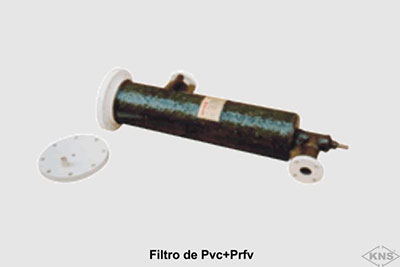 Filtro de PVC + PRFV